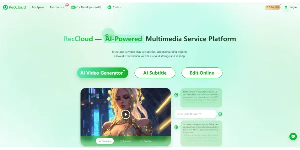 RecCloud logo