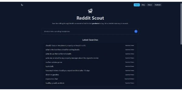 Reddit Scout AI logo