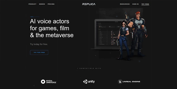 ReplicaStudios logo