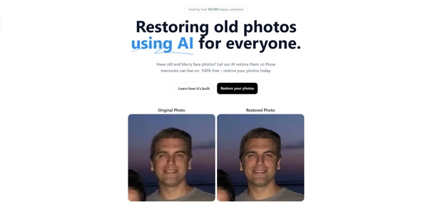 RestorePhotos logo