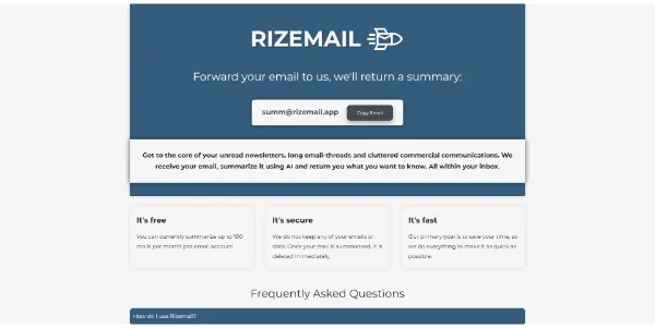 Rizemail logo