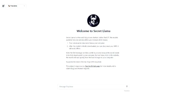 Secret Llama logo