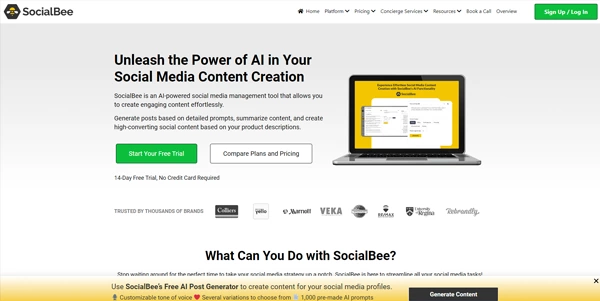 SocialBee logo
