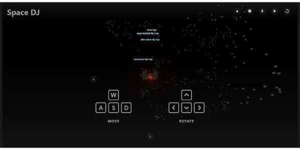 Space DJ (Magenta Google)