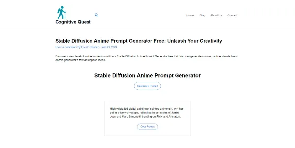 Anime Prompt Generator logo