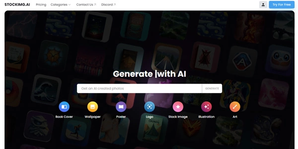 Stockimg AI logo