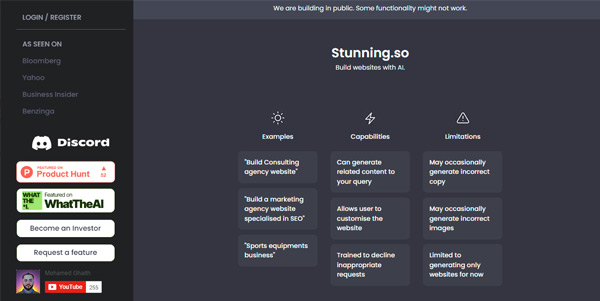 Stunning AI logo