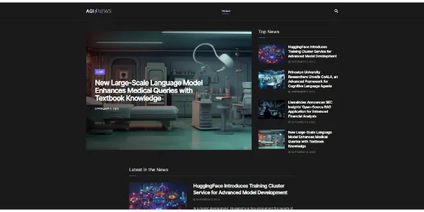 The AGI News logo