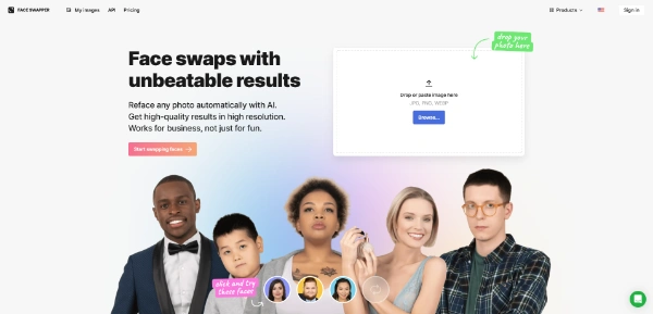 Face Swapper logo