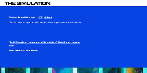 The Simulation logo