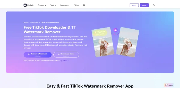 TikTok Watermark Remover logo