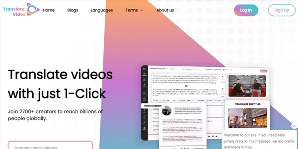 Translate.Video logo