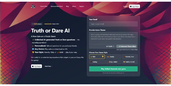 Truth or Dare AI logo