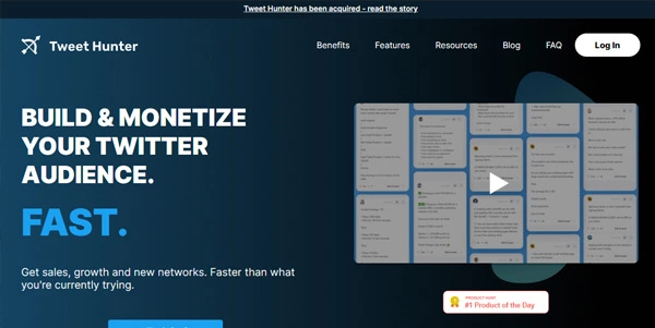 Tweet Hunter logo
