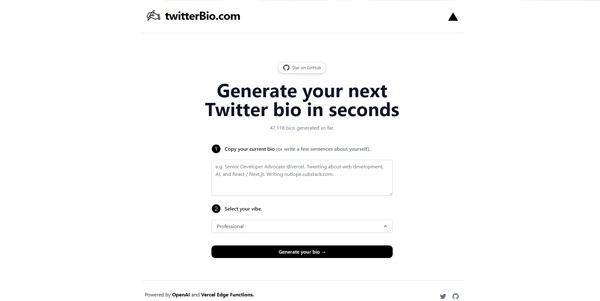 TwitterBio logo