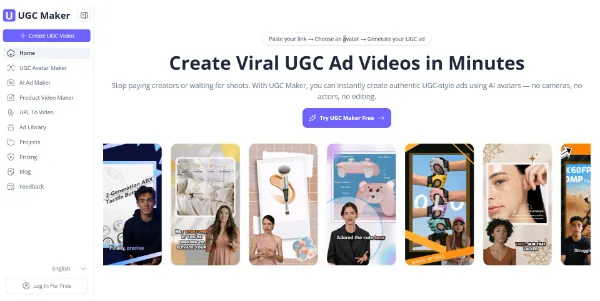 UGC Maker logo
