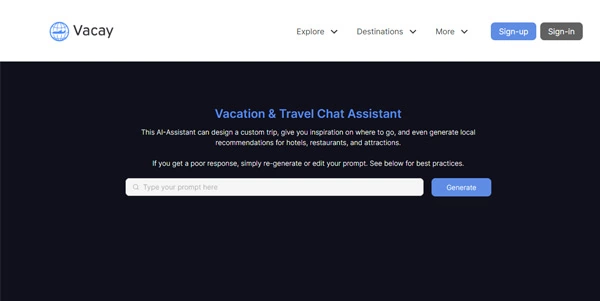 Vacation & Travel Chat logo