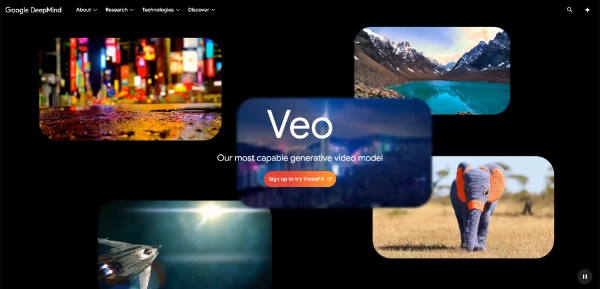 Veo by Google logo