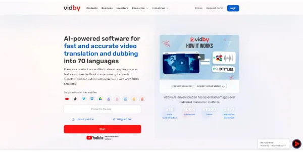 Vidby logo