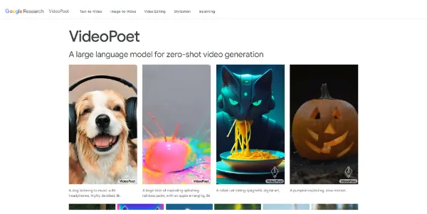 VideoPoet by Google logo