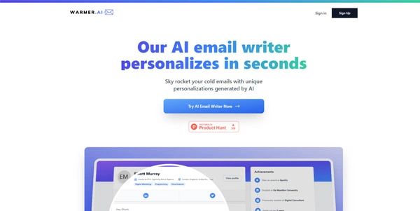 Warmer AI logo