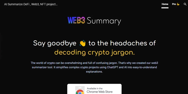 Web3 Summary logo