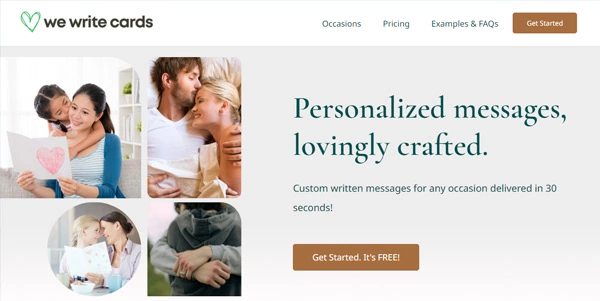 We Write Cards logo