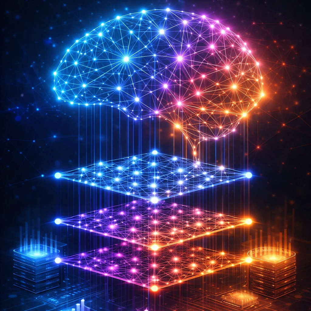 Neural networks process information layer by layer to make accurate predictions.