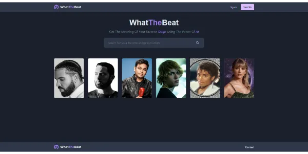 WhatTheBeat logo