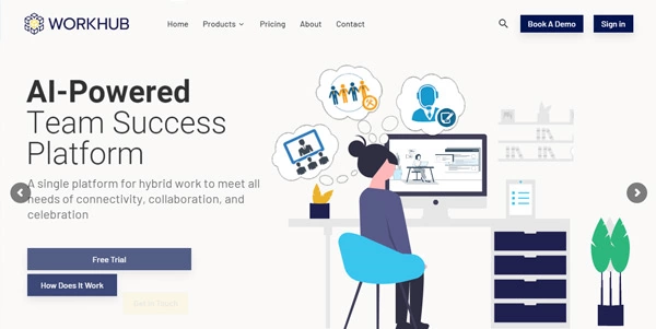 WorkHub logo