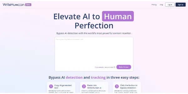 WriteHuman logo