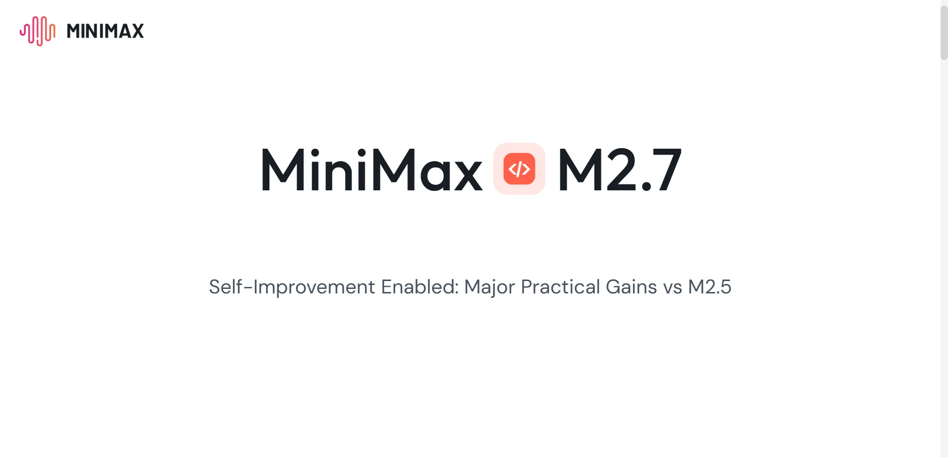 MiniMax M2.7