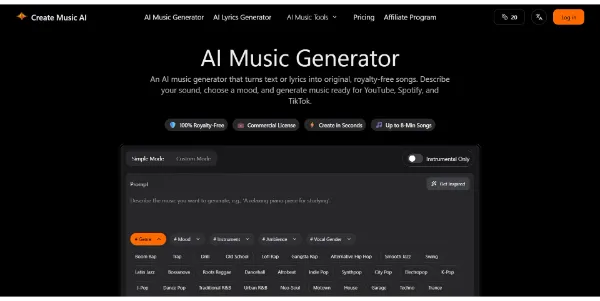 Create Music AI