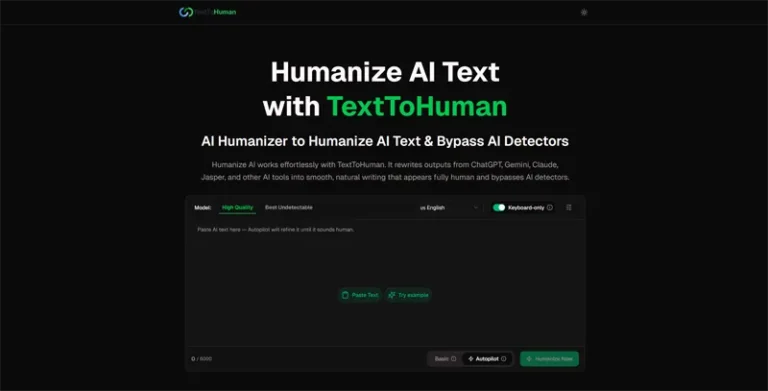 Smart Texttohuman AI Tool Review