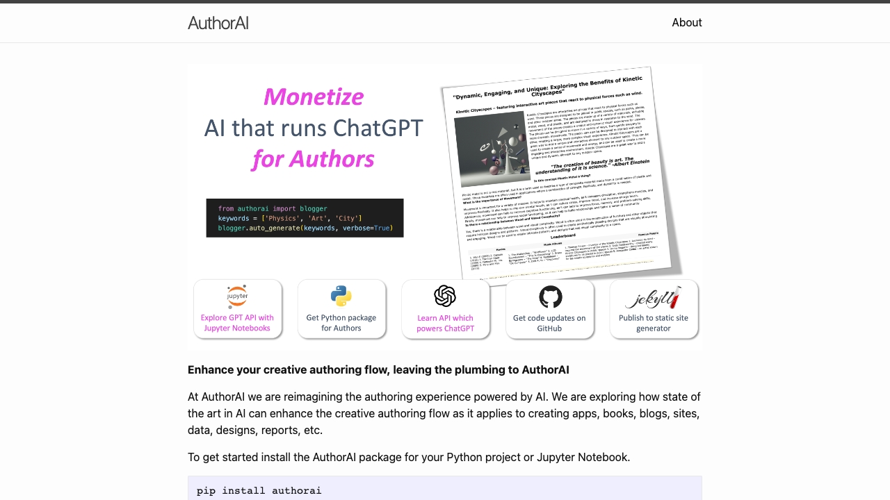 AuthorAI logo