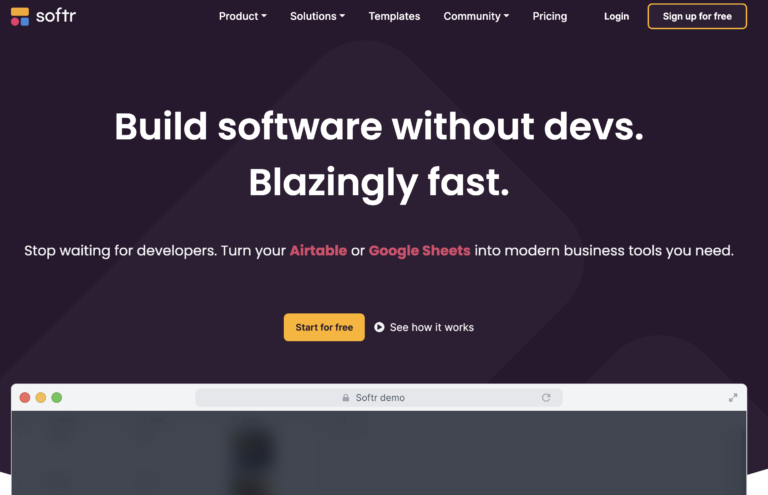 Popular Softr AI Tool Review