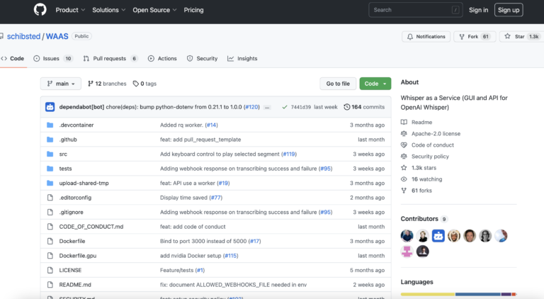 Free Waas (whisper As A Service) AI Tool Review