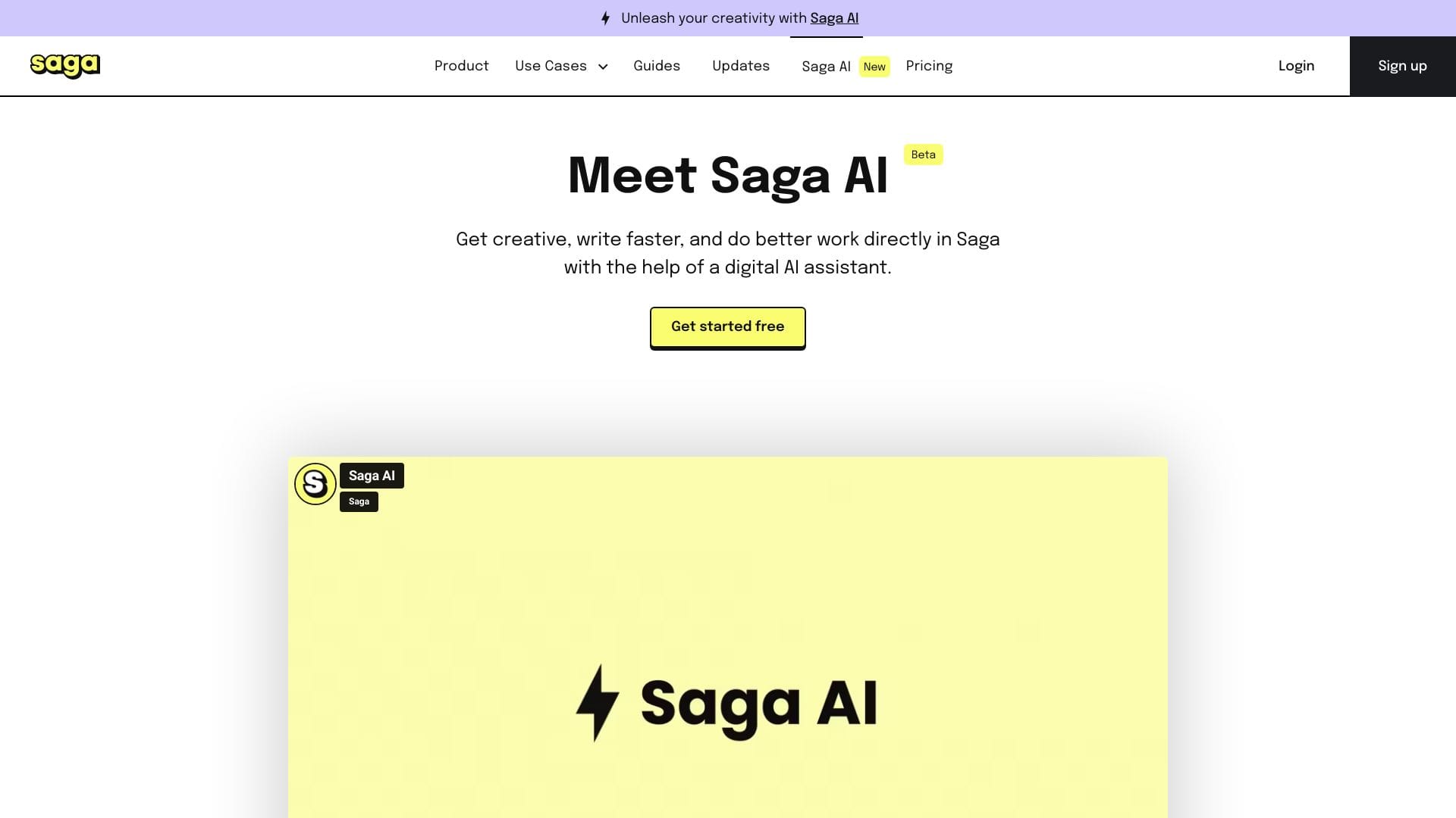 Saga logo