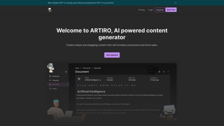 Advanced Artiro AI Tool Review