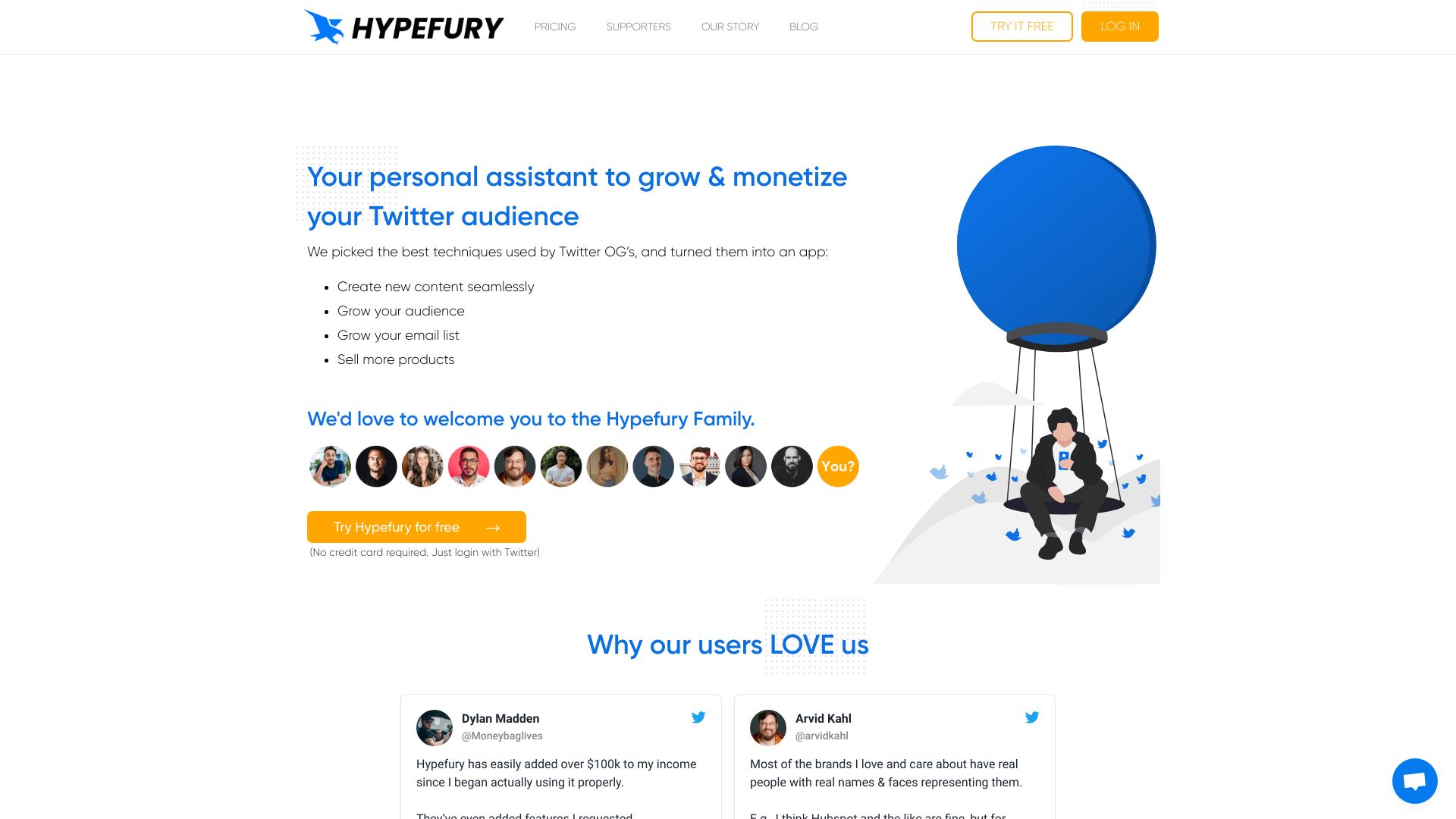 Hypefury logo