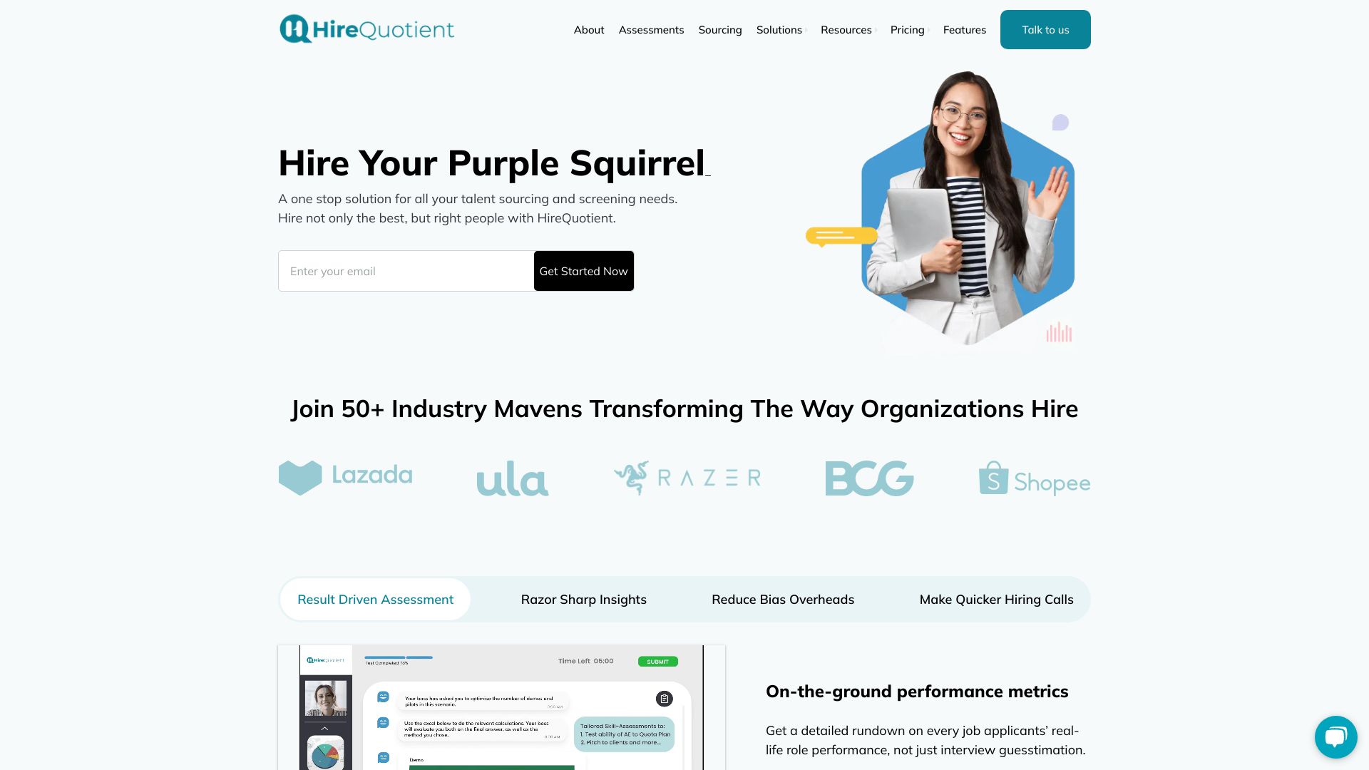 HireQuotient logo