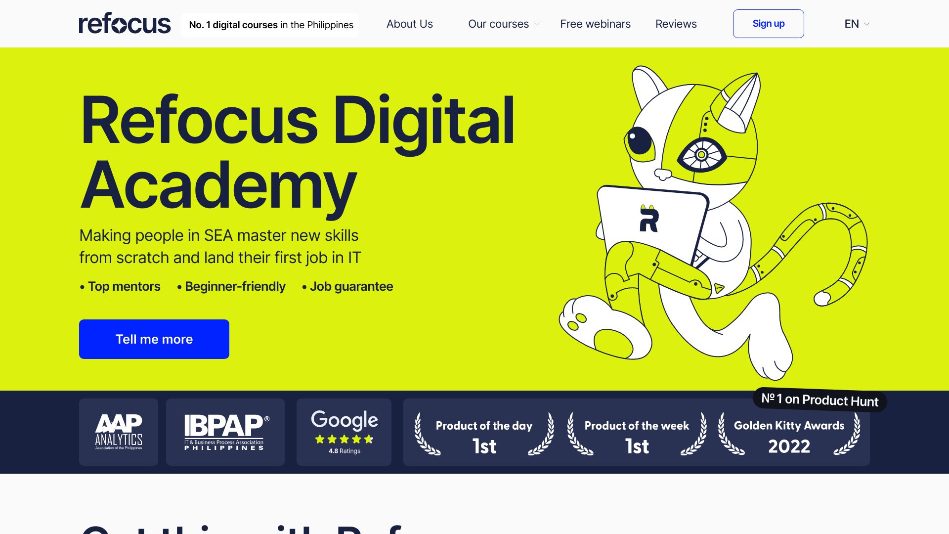 Refocus Digital Academy logo