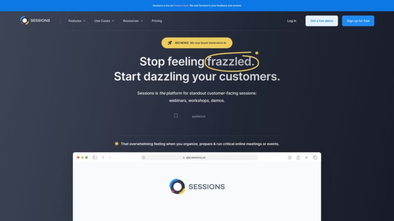 Innovative Sessions AI Tool Review