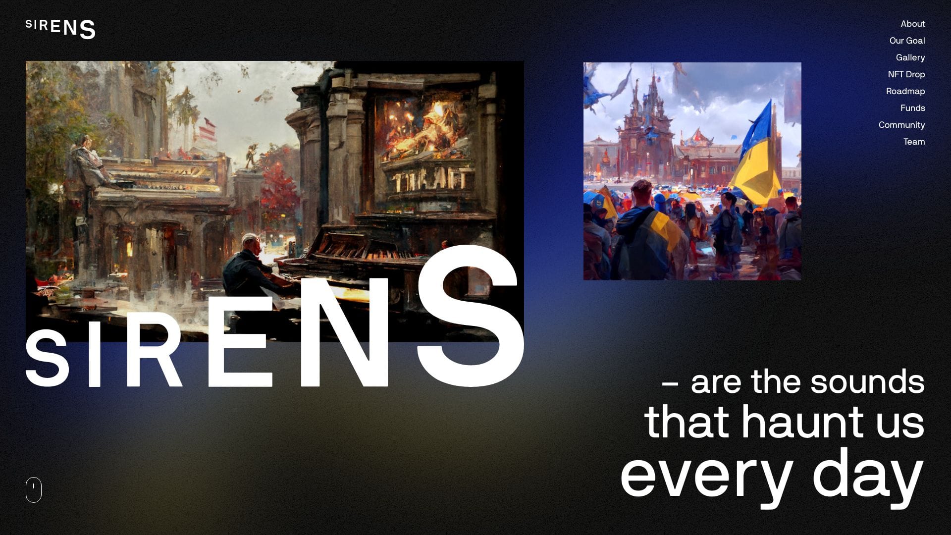Sirens Gallery logo
