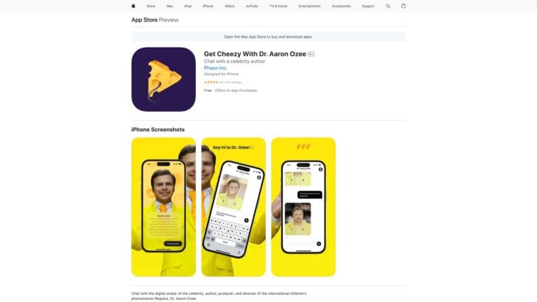 Popular Get Cheezy With Dr. Aaron Ozee AI Tool Review