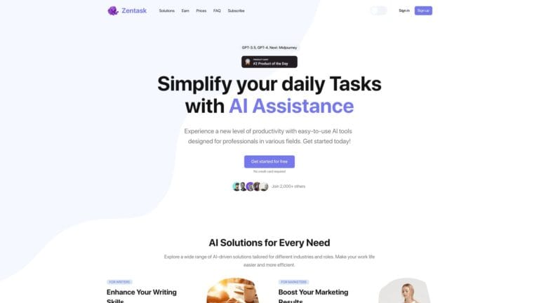 Top Zentask AI Tool Review