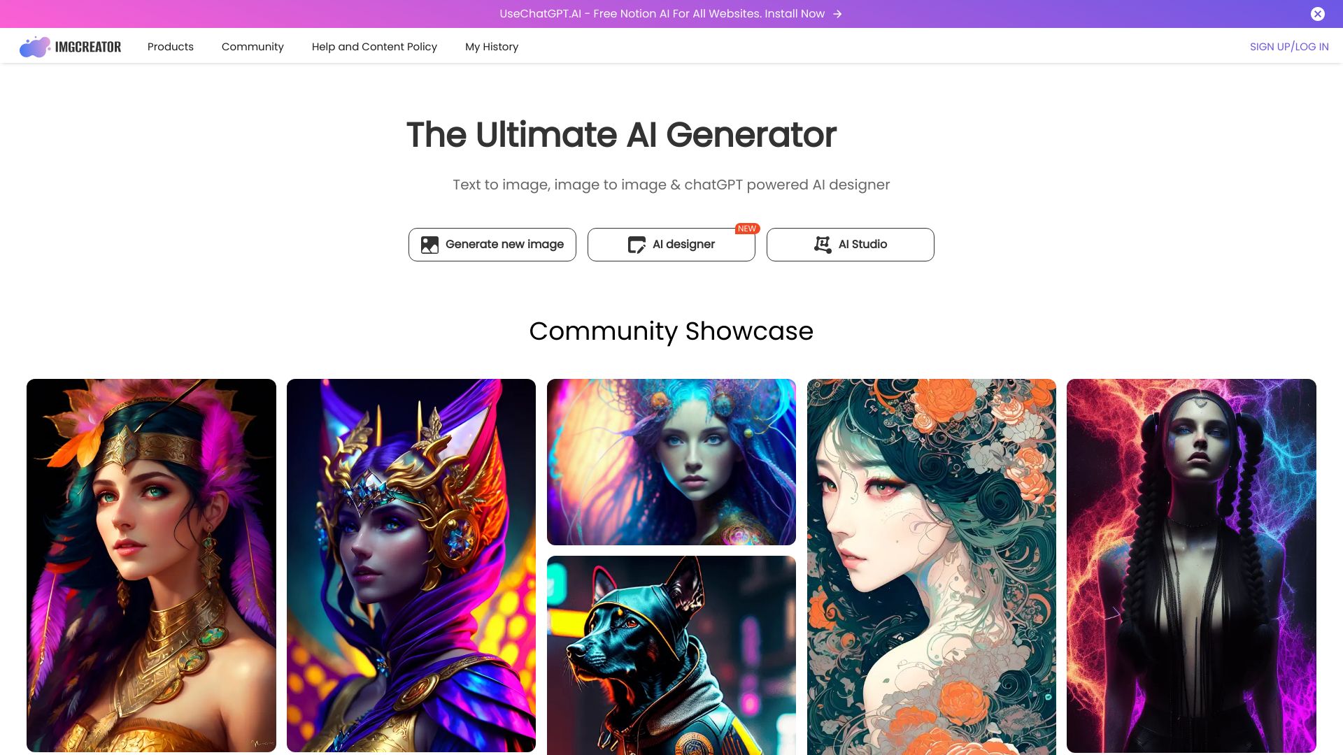 ImgCreator.AI logo