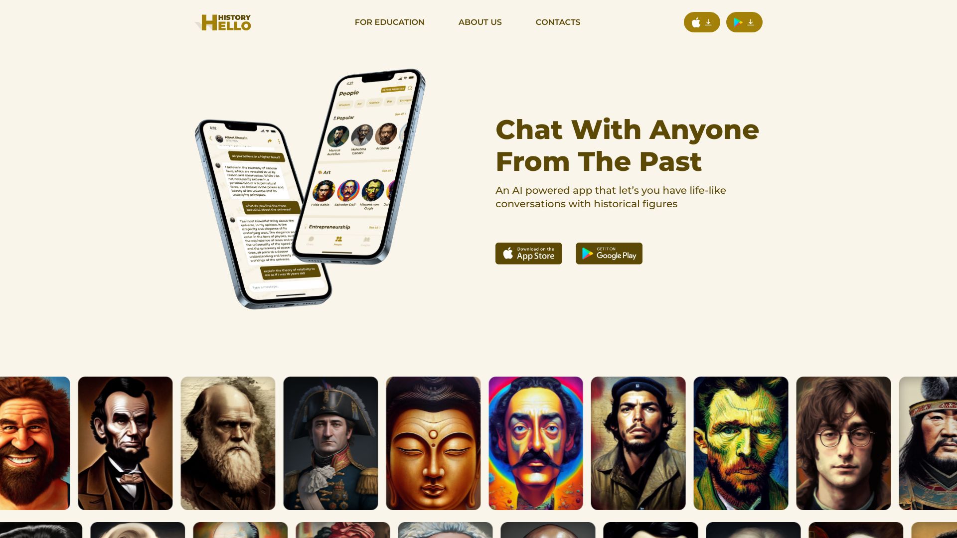 Hello History logo