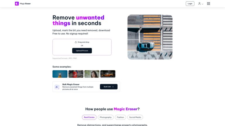 Trending Magic Eraser By Magic Studio AI Tool Review