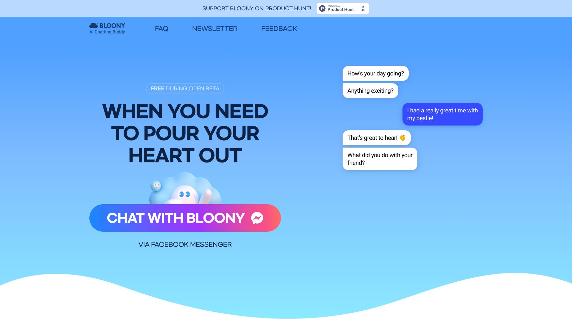 BLOONY logo